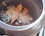 A picture of step 1 of Moong sprouts sabzi.