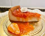 Foto del paso 19 de la receta Tarta de queso mascarpone y ricotta con almíbar de fresas