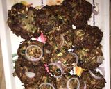 A picture of step 3 of Vegetable burger.