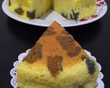 Foto langkah ke 8 dari resep Leopard cheese cake.