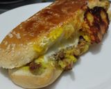 Foto del paso 8 de la receta: Sánduche🥯de pollo🍗y jamón🥓hawaiano🍍con queso🧀🥯🥪..