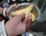 A picture of step 4 of Bread Pakoda.