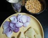 A picture of step 1 of Healthy chana dal Khichdi.