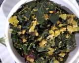 முருங்கைக் கீரை பொரியல் (Murunkai keerai poriyal recipe in tamil) ரெசிபி ஸ்டேப் 3 புகைப்படம்