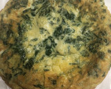 Foto del paso 2 de la receta: 152. Tortilla de espinacas rellena de queso (picoteo)