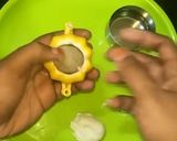 A picture of step 6 of Mittai Kozhukattai.