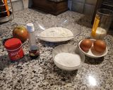 Foto del paso 1 de la receta: Torta con crema pastelera y manzana
