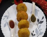 A picture of step 2 of Chickpea Flour (Batata Vada).