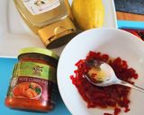 Zucchinischleifen - mit Koriander als Salat Rezeptschritt 3 Foto