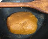 A picture of step 5 of Pineapple paste- easier homemade method.
