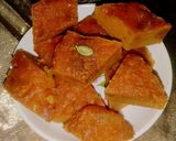 बेसन की बर्फी (besan ki barfi recipe in Hindi) रेसिपी चरण 3 फोटो