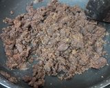 A picture of step 3 of Chikoo Ragi Halwa.