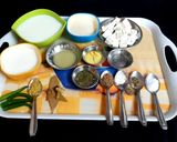 A picture of step 4 of Nawabi Paneer.