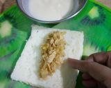 A picture of step 7 of Crispy Bread roll.