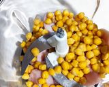 عکس مرحله 1 از دستور کتلت مرغ و نخود