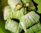 Foto langkah ke 5 dari resep Sawi Kukus Isi Tahu Telur.