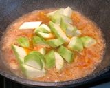 A picture of step 3 of Grandma’s Crab Misua.