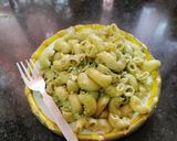 A picture of step 4 of Basil Cold Pasta.