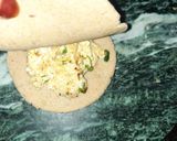 A picture of step 3 of Stuffed paneer paratha with barley flour.