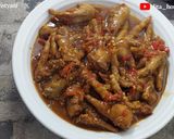 Foto langkah ke 5 dari resep Ceker kecap pedas.