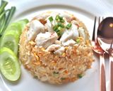 รูปขั้นตอนการทำที่ 4 ของ ข้าวผัดปู_ปูเน้นเน้น