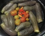 Foto langkah ke 2 dari resep Terong kukus sambal terasi.