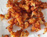 A picture of step 3 of Chilli Gobhi.