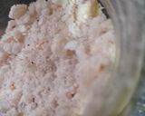 A picture of step 7 of Gajar ka halwa with peels.