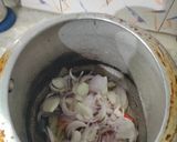 A picture of step 2 of Mutton Pulao.