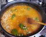 Foto del paso 17 de la receta: Arroz con jugos de cigalas, almejas y pimientos tipo padrón