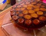 A picture of step 7 of Upside down caramelised banana cake.
