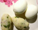 A picture of step 4 of Egg Chops.