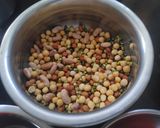 A picture of step 1 of Mixed Sprouts Sabji.
