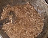 A picture of step 3 of Water chestnut katli.