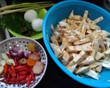 Foto langkah ke 1 dari resep Gudeg Nangka+pindang telur.