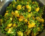 A picture of step 13 of Aloo Gobhi Matar Ki Sabzi.