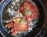 A picture of step 3 of Prawns in Pumpkin leaf(Kumro patay chingri).