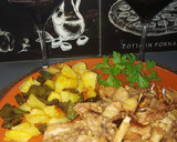 Foto del paso 4 de la receta: Choto frito con ajos y pimientos choriceros