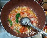 A picture of step 2 of 3 Lentils Khadi Daal with Dill Leaves.