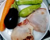 Foto langkah ke 1 dari resep Ayam Cincang Sayur Arabian.