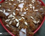 A picture of step 3 of Buckwheat flour halwa.