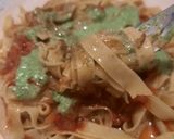 Foto del paso 10 de la receta: Fideos caseros con 2 salsas
