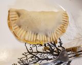 A picture of step 1 of Chicken Fajita empanadas.