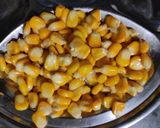 A picture of step 1 of Soyabean Corn Masala.