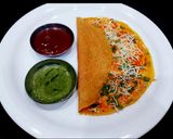 A picture of step 4 of Leftover Rice Cheela.