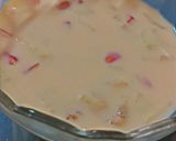 A picture of step 6 of Fruit custard.