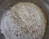 A picture of step 3 of Oatmeal Walnut & Chocolate Brownie Cake Eggless.