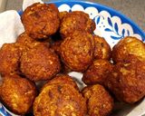 A picture of step 5 of Turkey Meatballs.