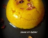 A picture of step 6 of Moong daal Halwa.