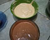 Ogura Zebra Cake langkah memasak 4 foto